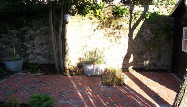 maçonnerie brique papyrus paysage